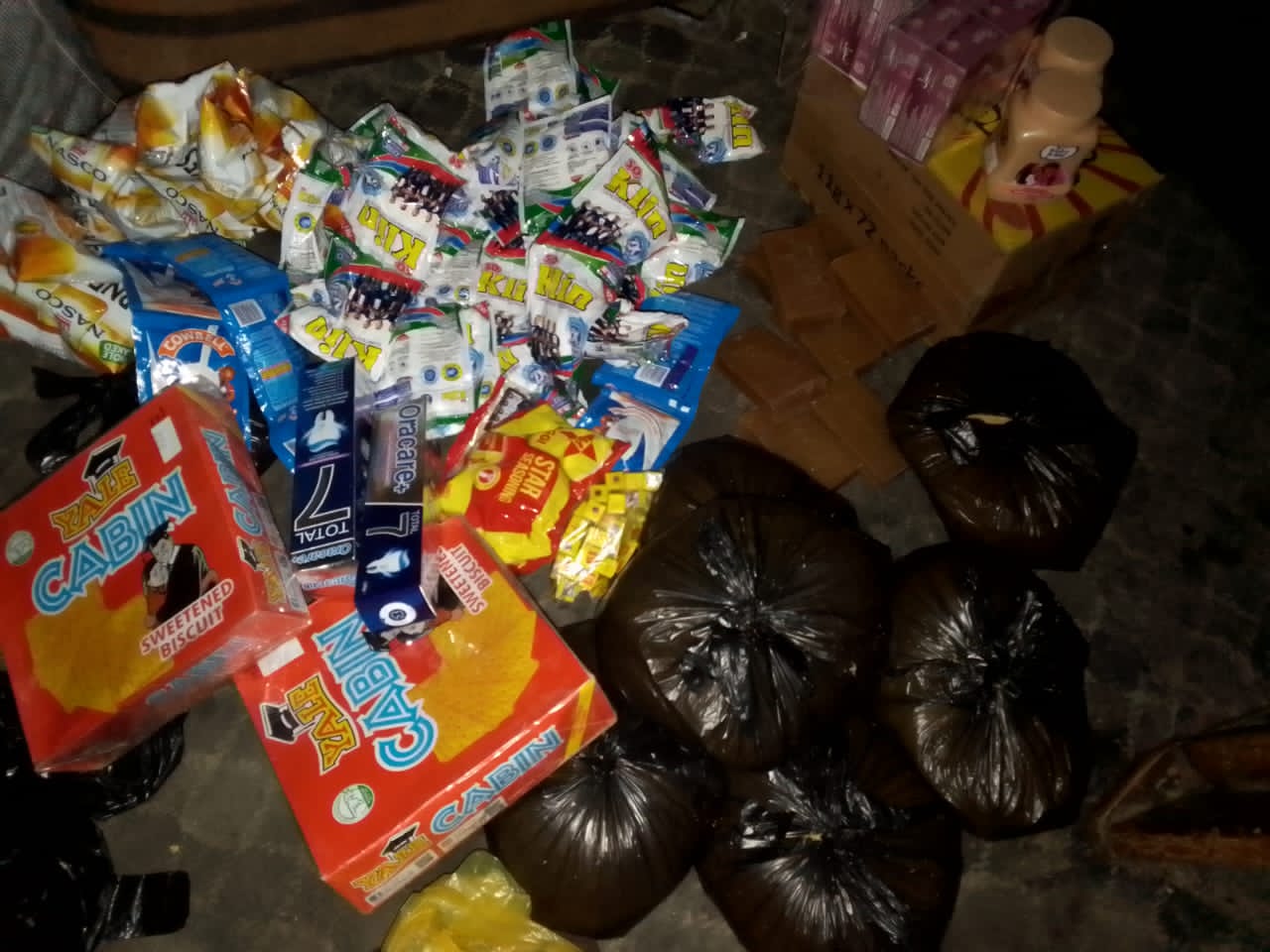 Table Full of Spices